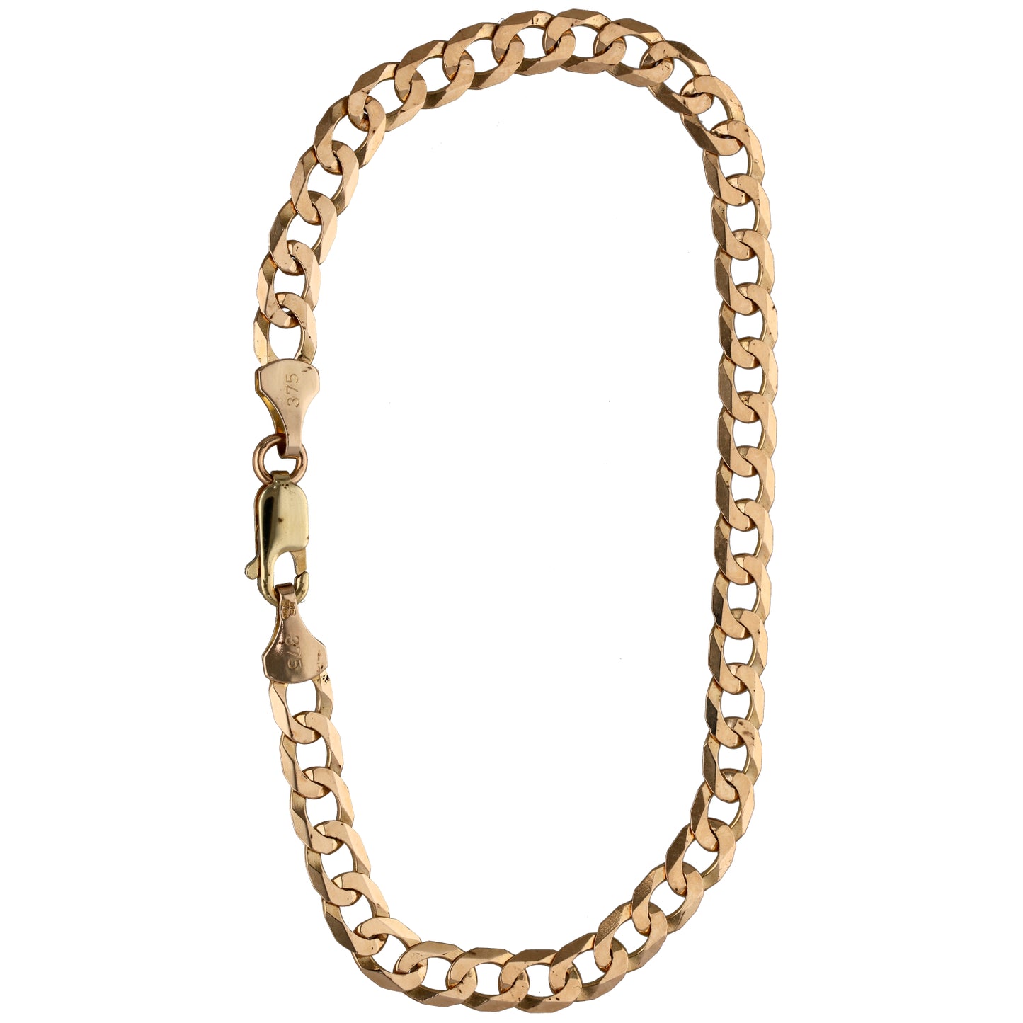9ct Gold Curb Bracelet