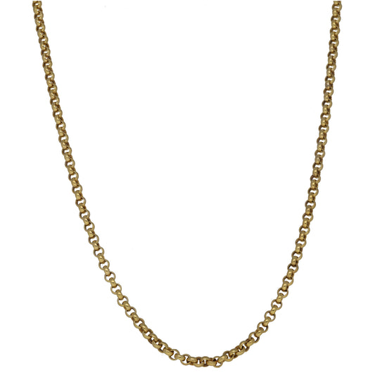 9ct Gold Belcher Chain 17"