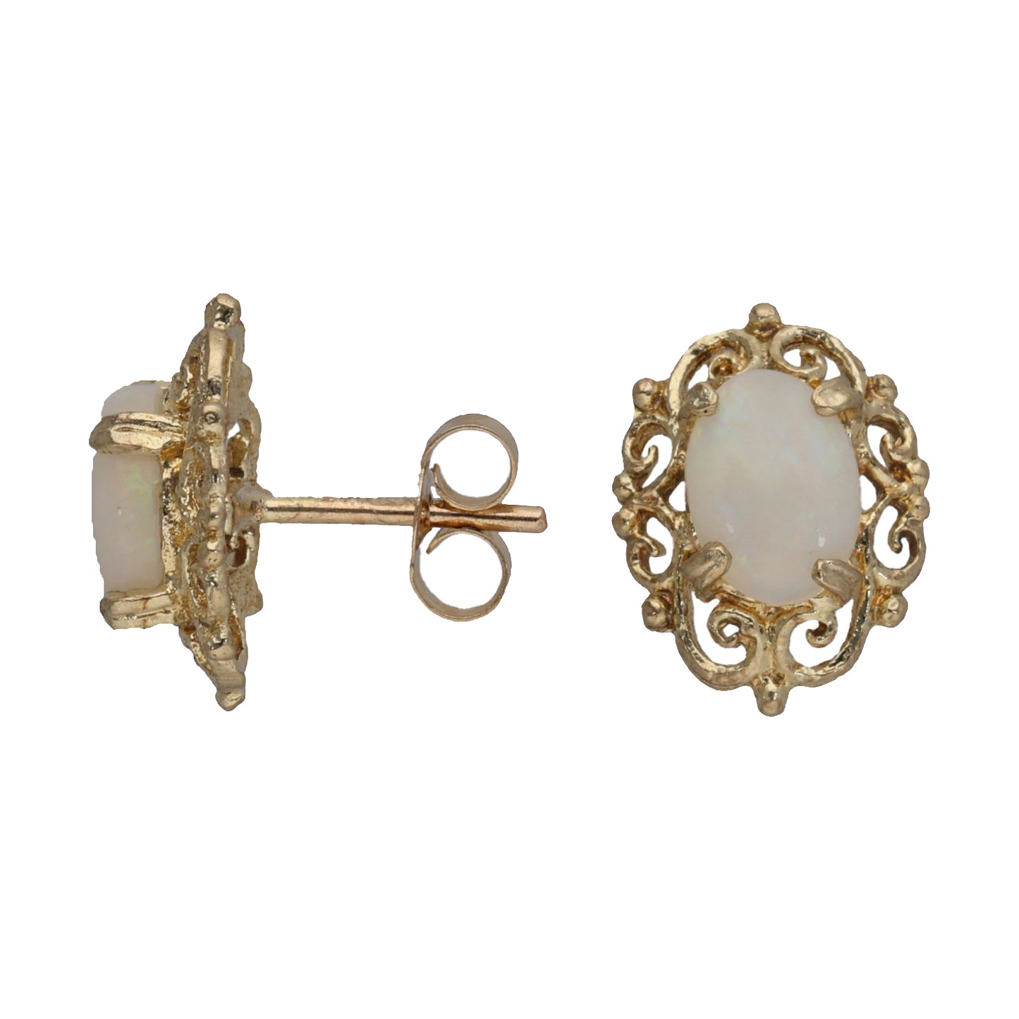 9ct Gold Opal Dress/Cocktail Earrings