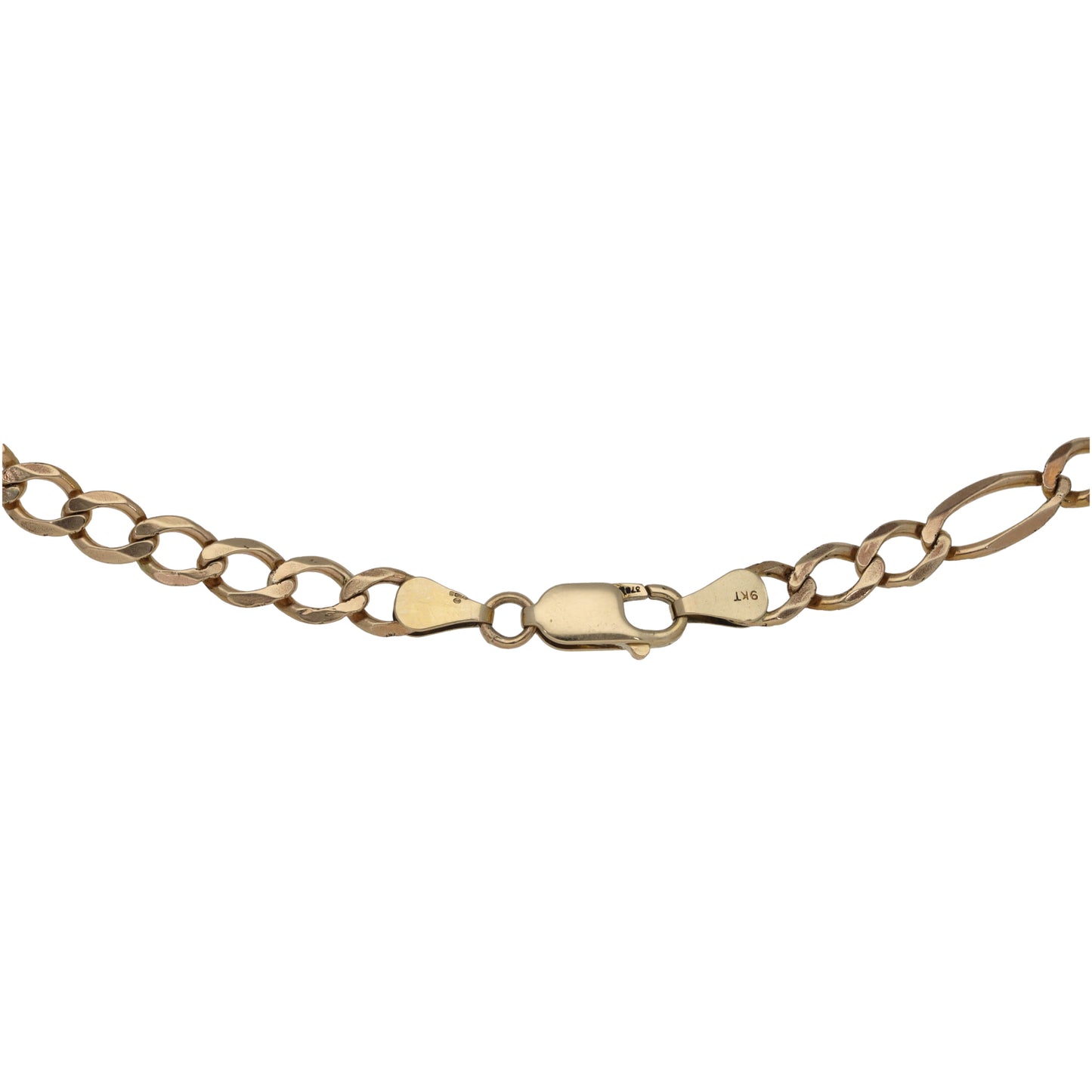 9ct Gold Figaro Chain 24"