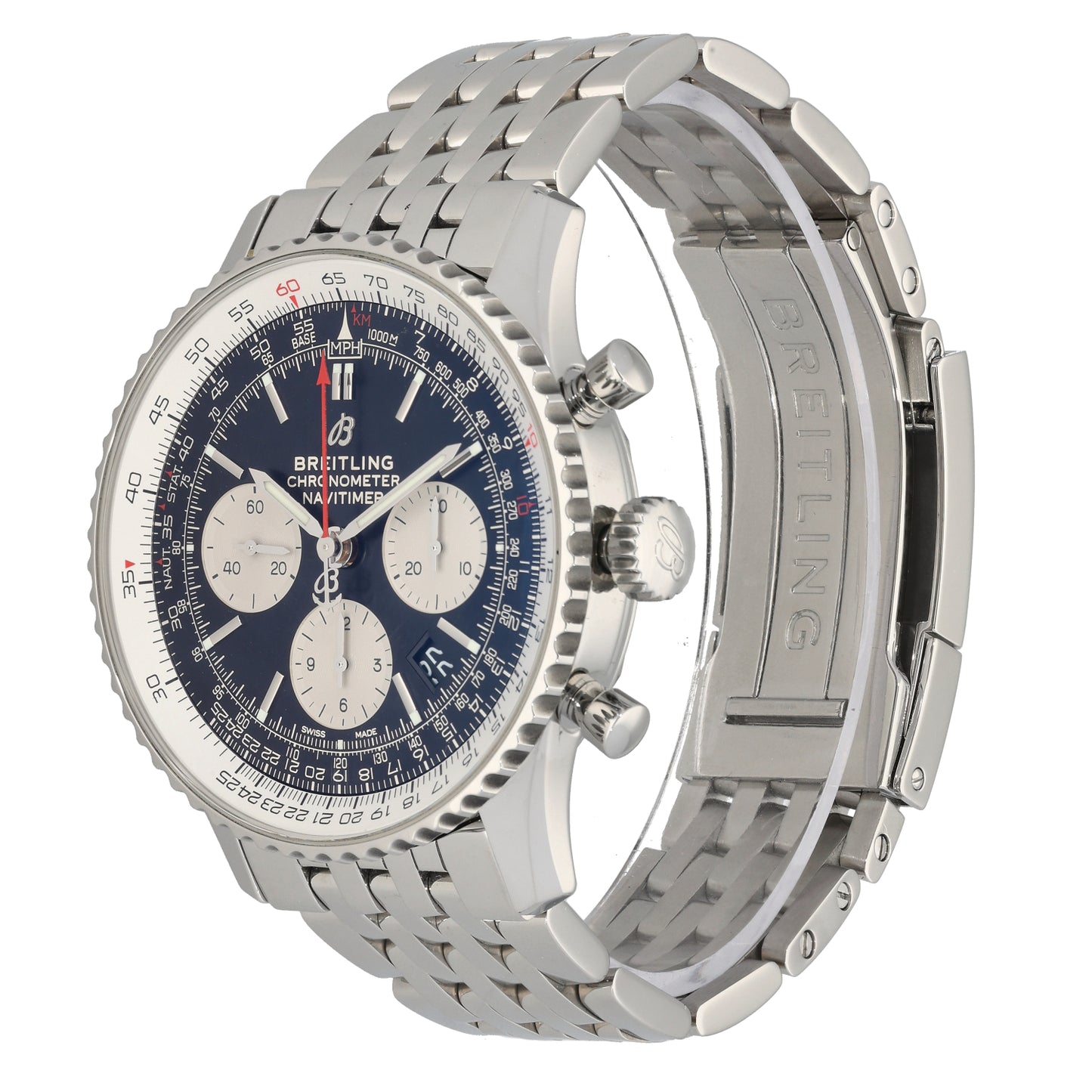 Breitling Navitimer AB0121 42mm Stainless Steel Watch