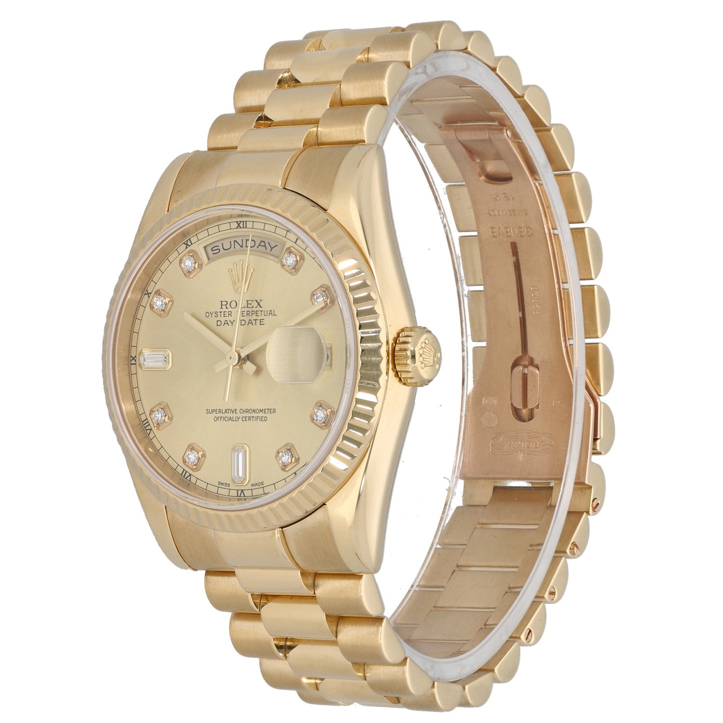 Rolex Day-Date 36 118238 36mm Gold Watch