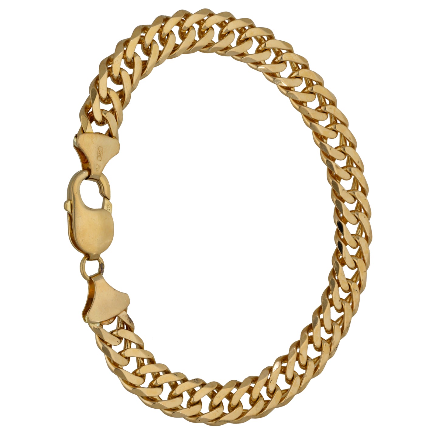 9ct Gold Curb Bracelet