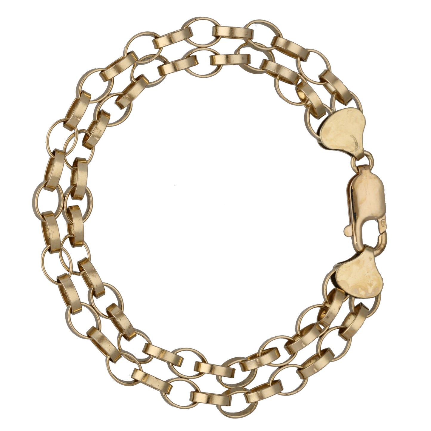 9ct Gold Belcher Bracelet
