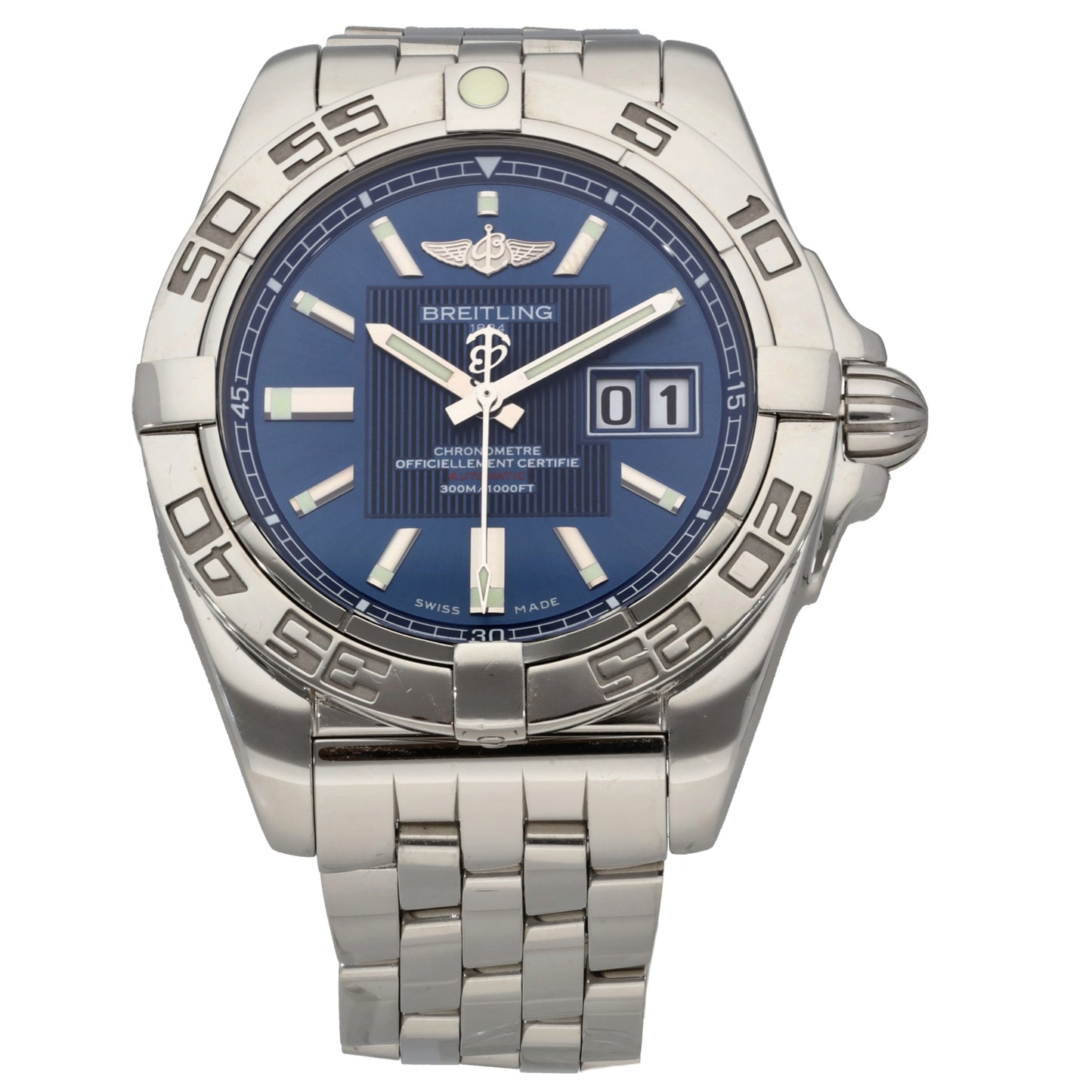 Breitling Galactic A49350 41mm Stainless Steel Watch