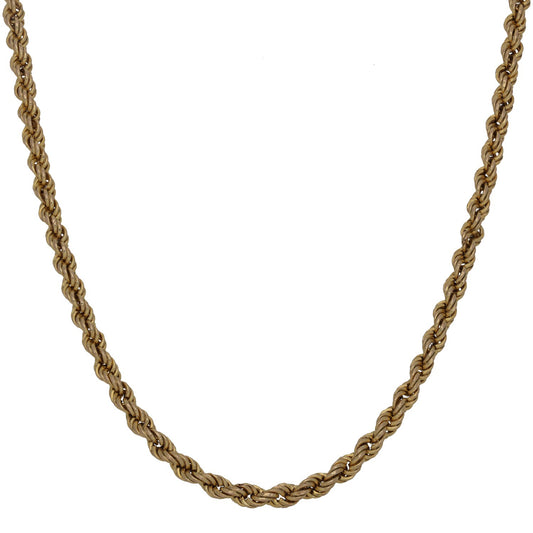 9ct Gold Rope Chain 23"