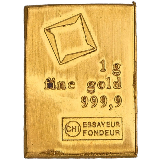 24ct 1g Gold Bar