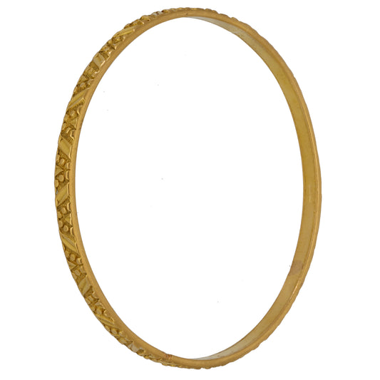 22ct Gold Bangle