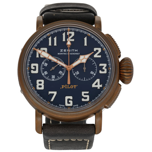 Zenith Pilot Type 20 Extra Special 29.2430.4069/21.C800 45mm Bronze Watch (Ex-Display)