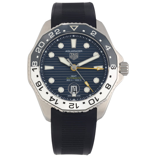 Tag Heuer Aquaracer Professional 300 GMT WBP2010 43mm Stainless Steel Watch