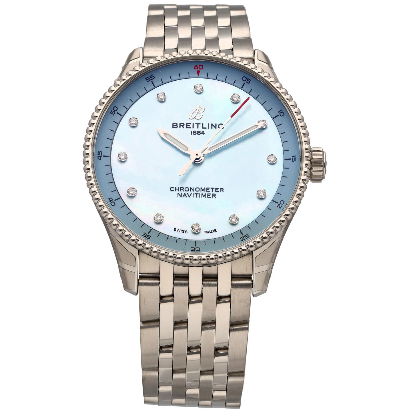 Breitling Navitimer 32 A77320 32mm Stainless Steel Watch (Ex-Display)