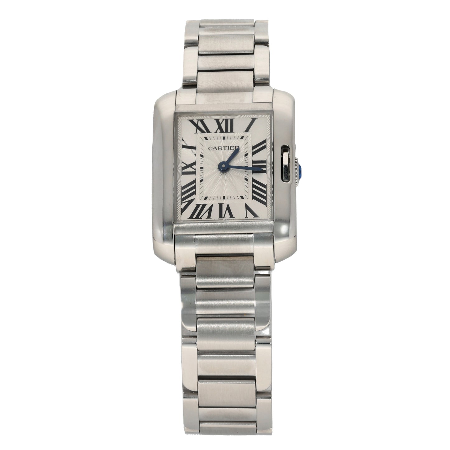 Cartier Tank Anglaise W5310022 23mm Stainless Steel Watch