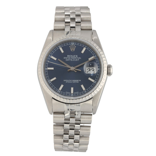 Rolex Datejust 16220 36mm Stainless Steel Watch