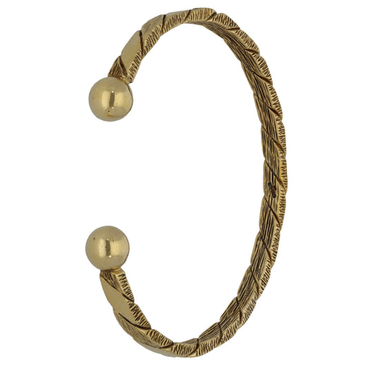 9ct Gold Torque Bangle