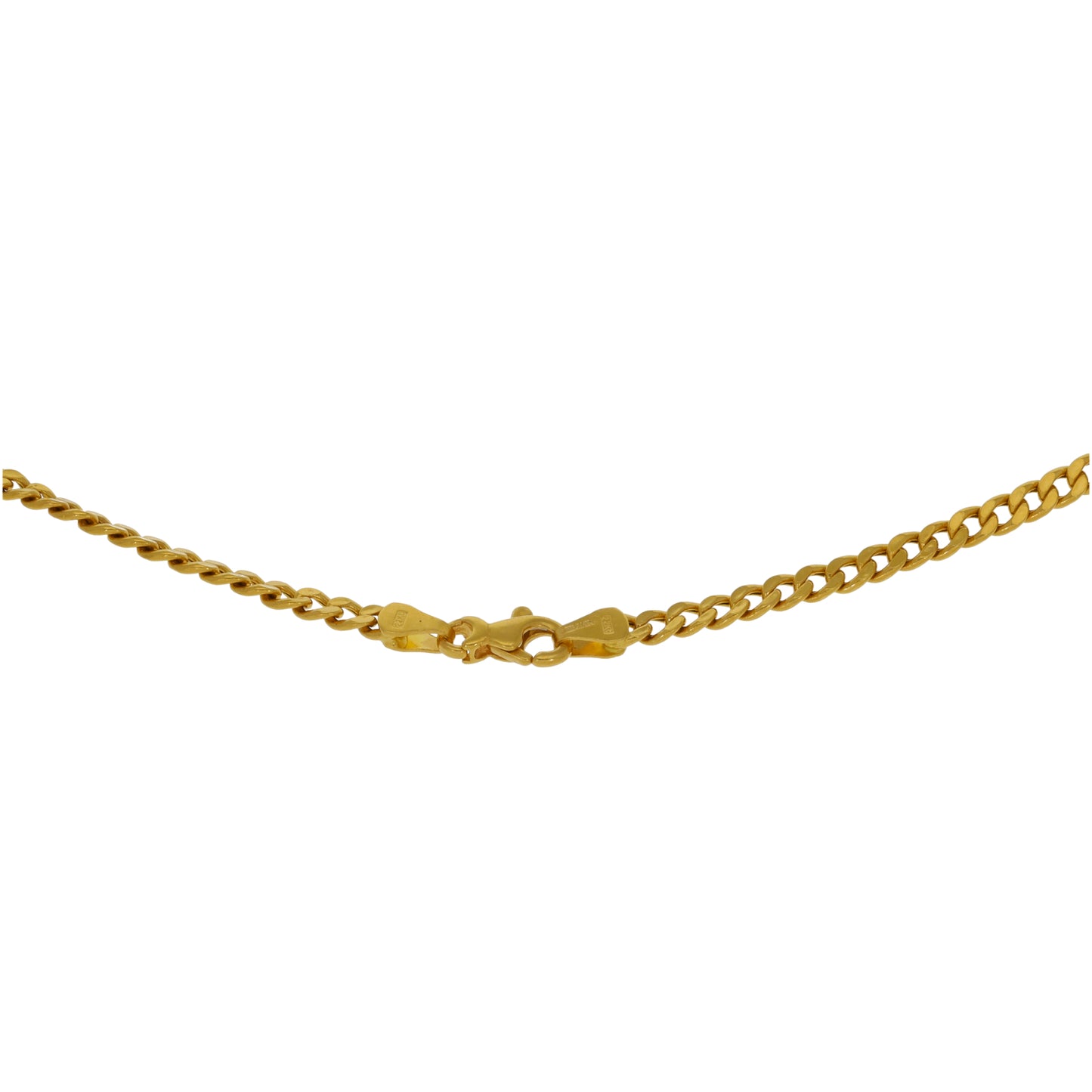 22ct Gold Curb Chain 20"