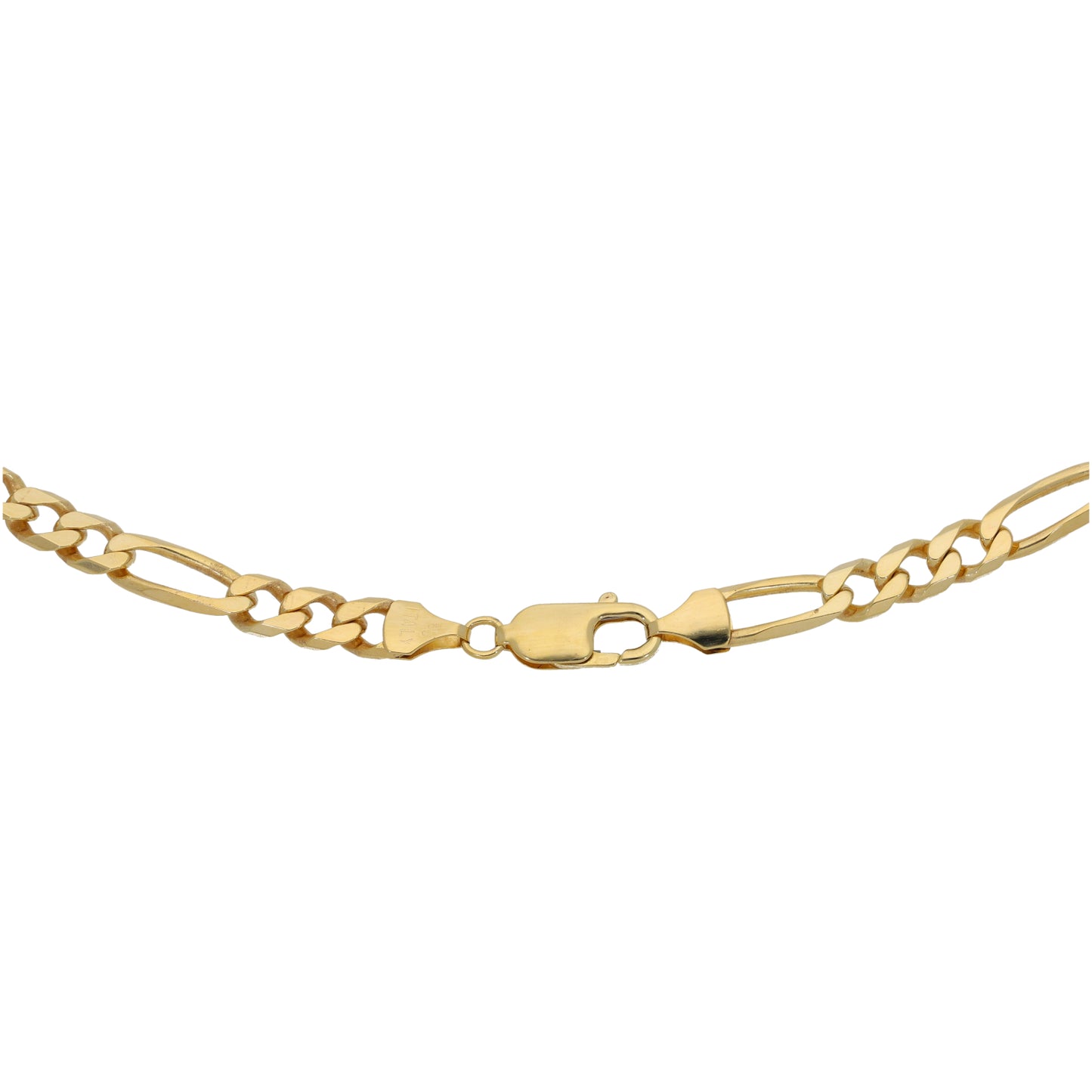 9ct Gold Figaro Chain 22"