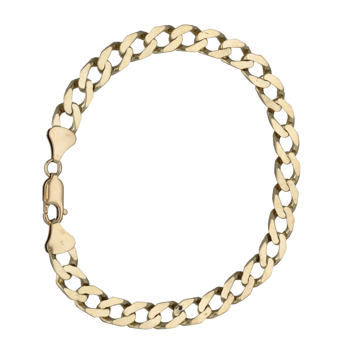 9ct Gold Curb Bracelet