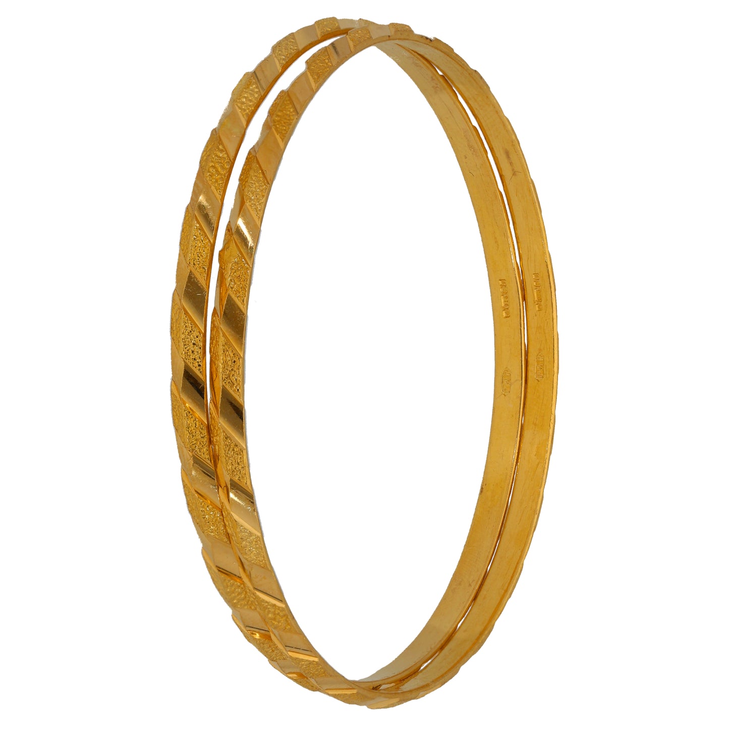 22ct Gold Set of Bangles