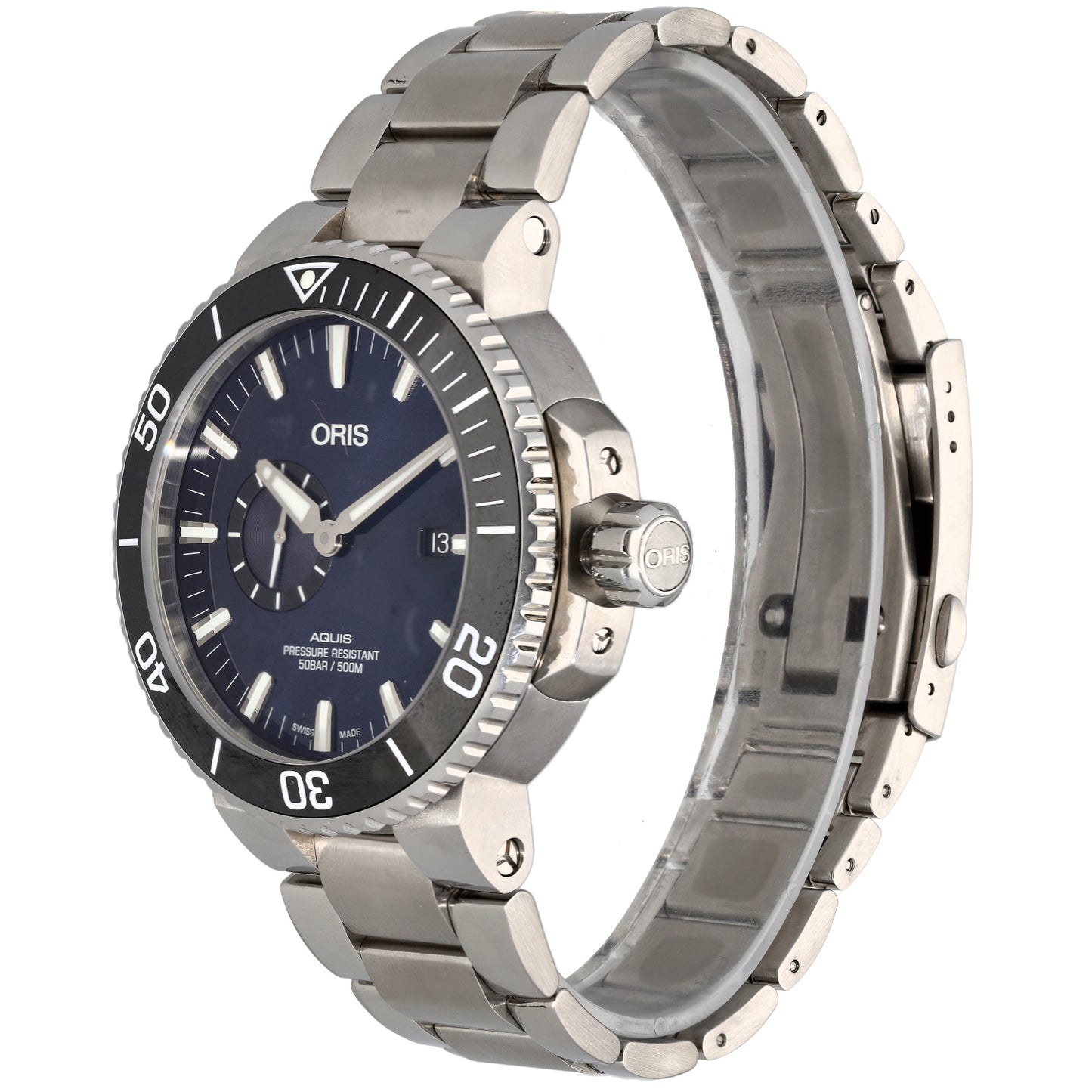 Oris Aquis 7733 45.5mm Stainless Steel Watch