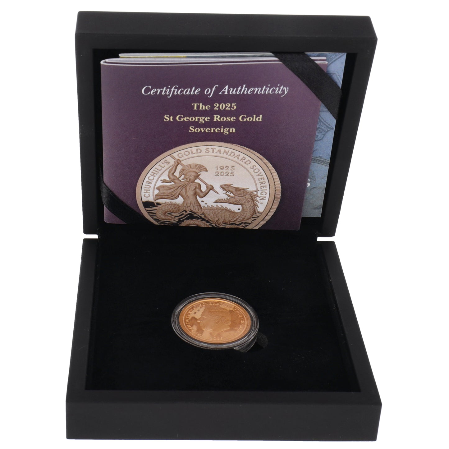 22ct Rose Gold St George Full Sovereign 2025