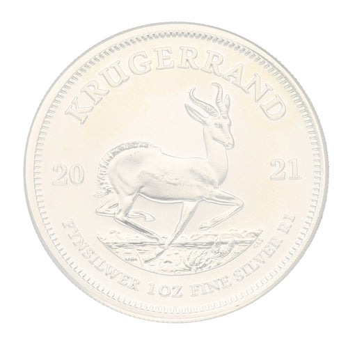 New Silver Sterling Full Krugerrand Coin 2021