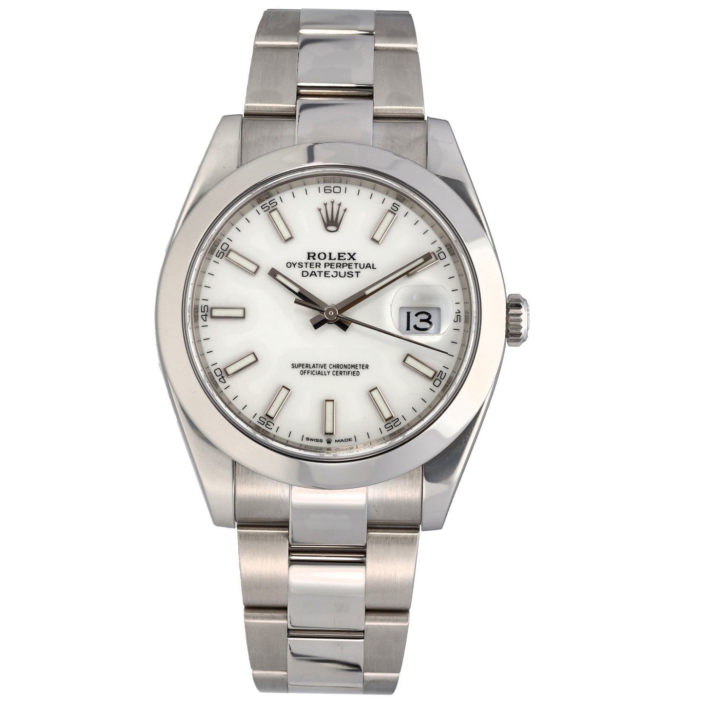 Rolex Datejust 126300 40mm Stainless Steel Watch