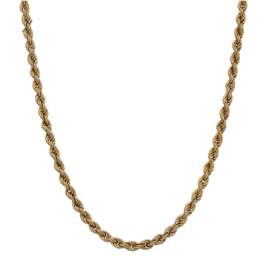9ct Gold Rope Chain 24"