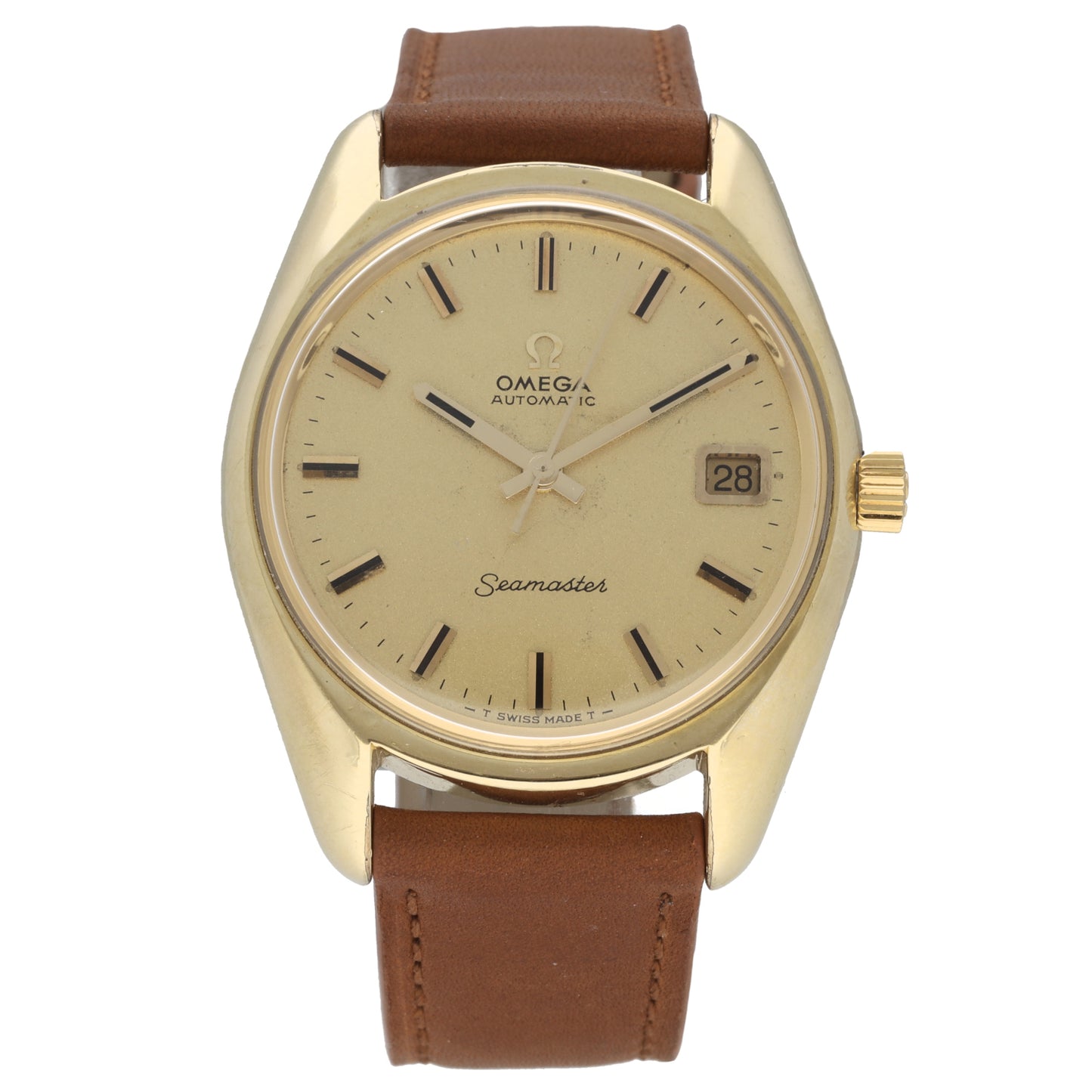Omega Seamaster 36mm Gold Plated Watch