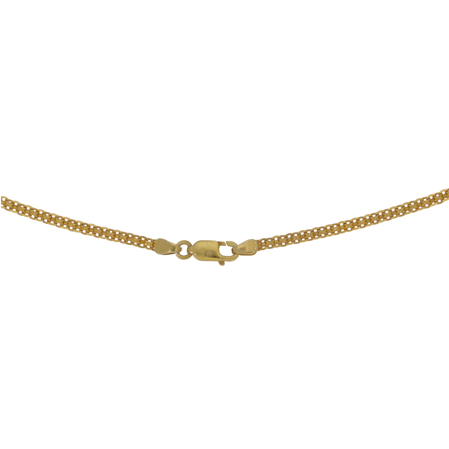 14ct Gold 2.85ct Diamond & Ruby Fancy Necklace 18"