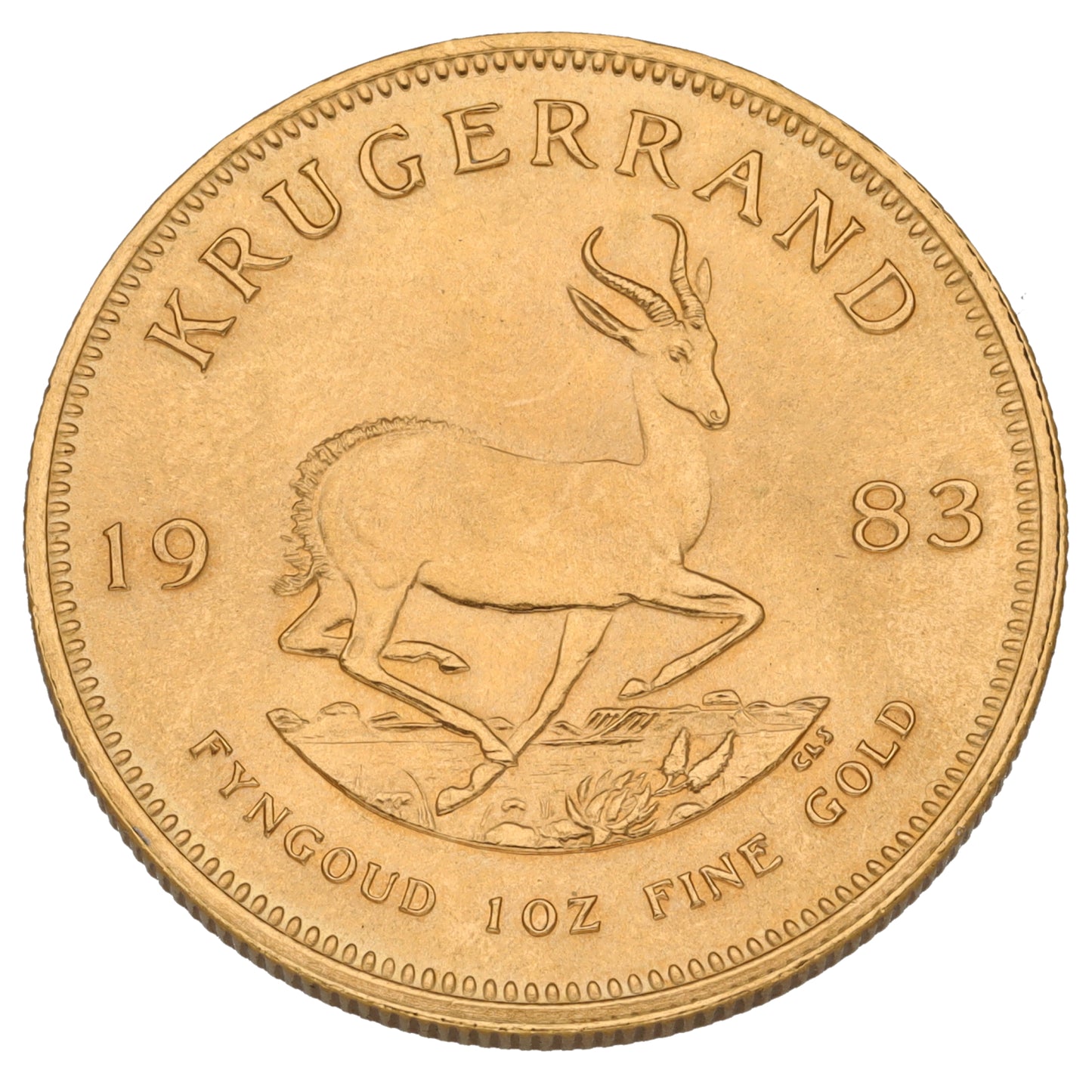 22ct Gold 1 OZ Krugerrand Coin 1983