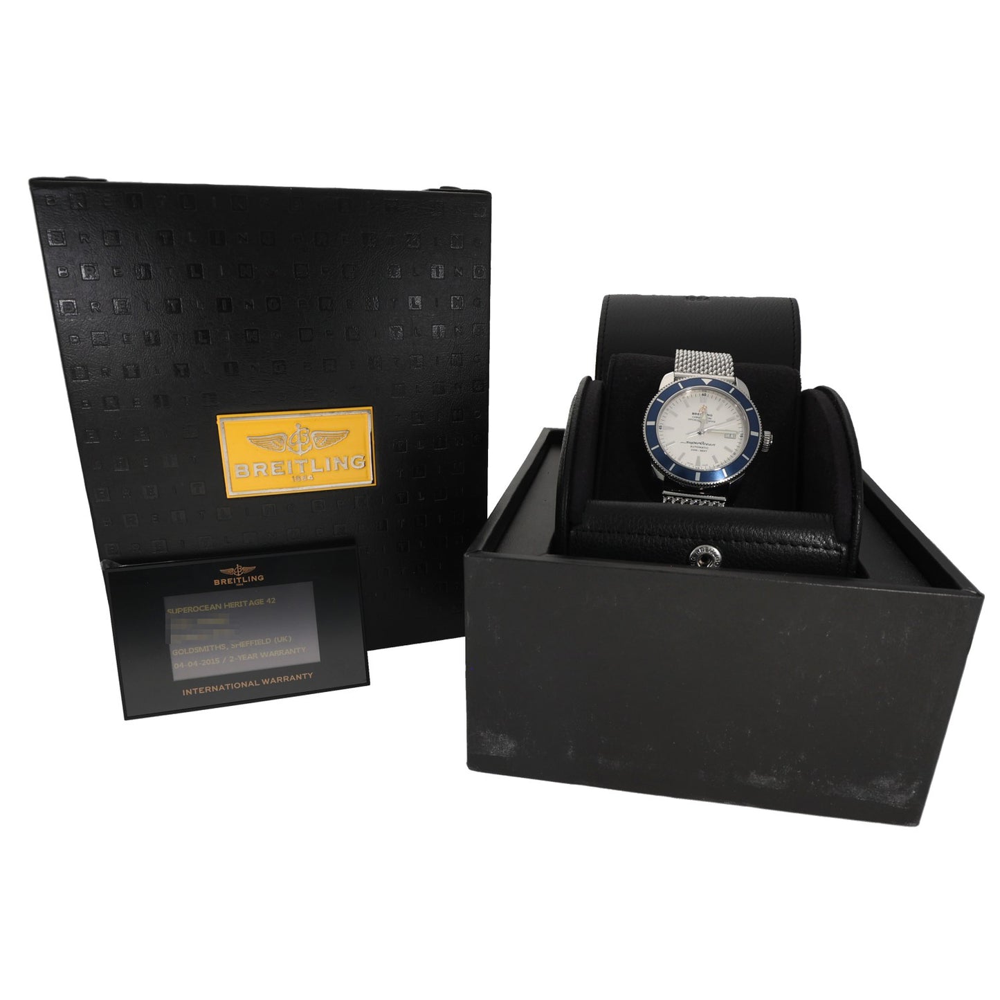 Breitling Superocean A17321 42mm Stainless Steel Watch