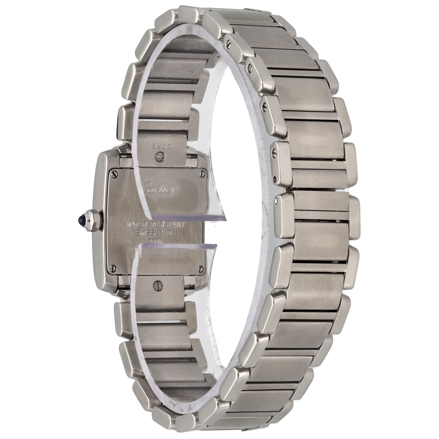 Cartier Tank Francaise 2384 20mm Stainless Steel Watch