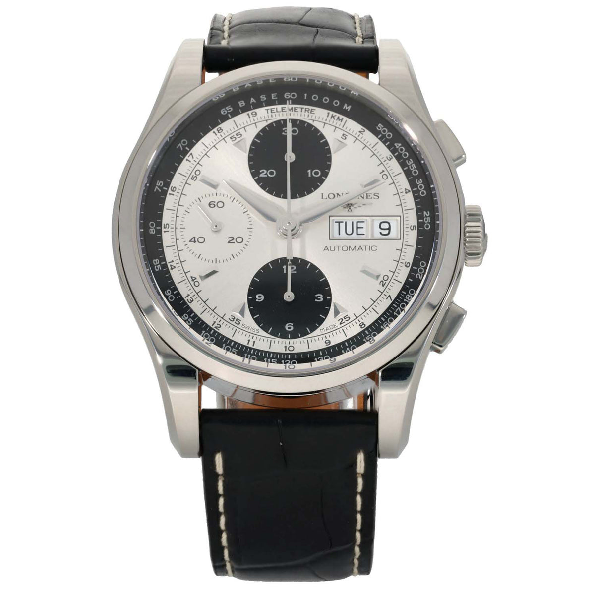 Longines Heritage L2.747.4 40mm Stainless Steel Watch