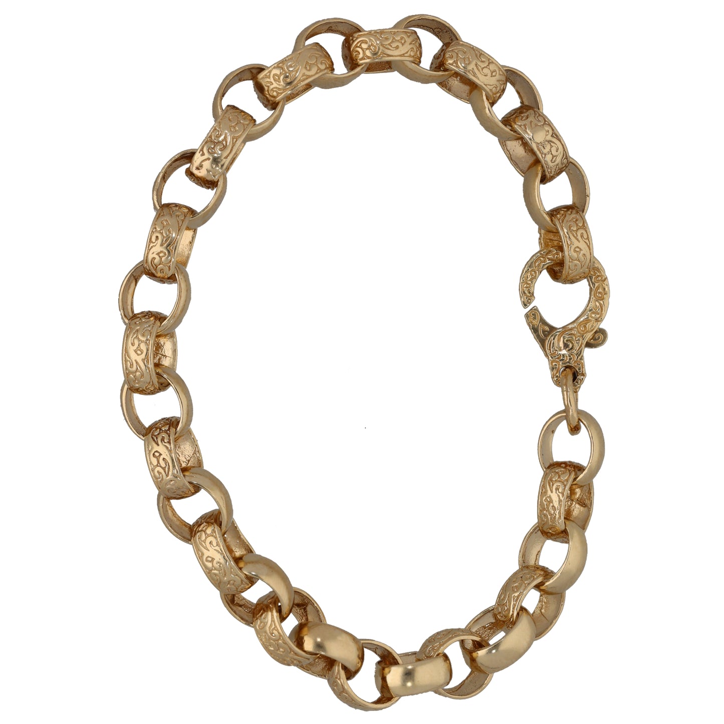 9ct Gold Belcher Bracelet