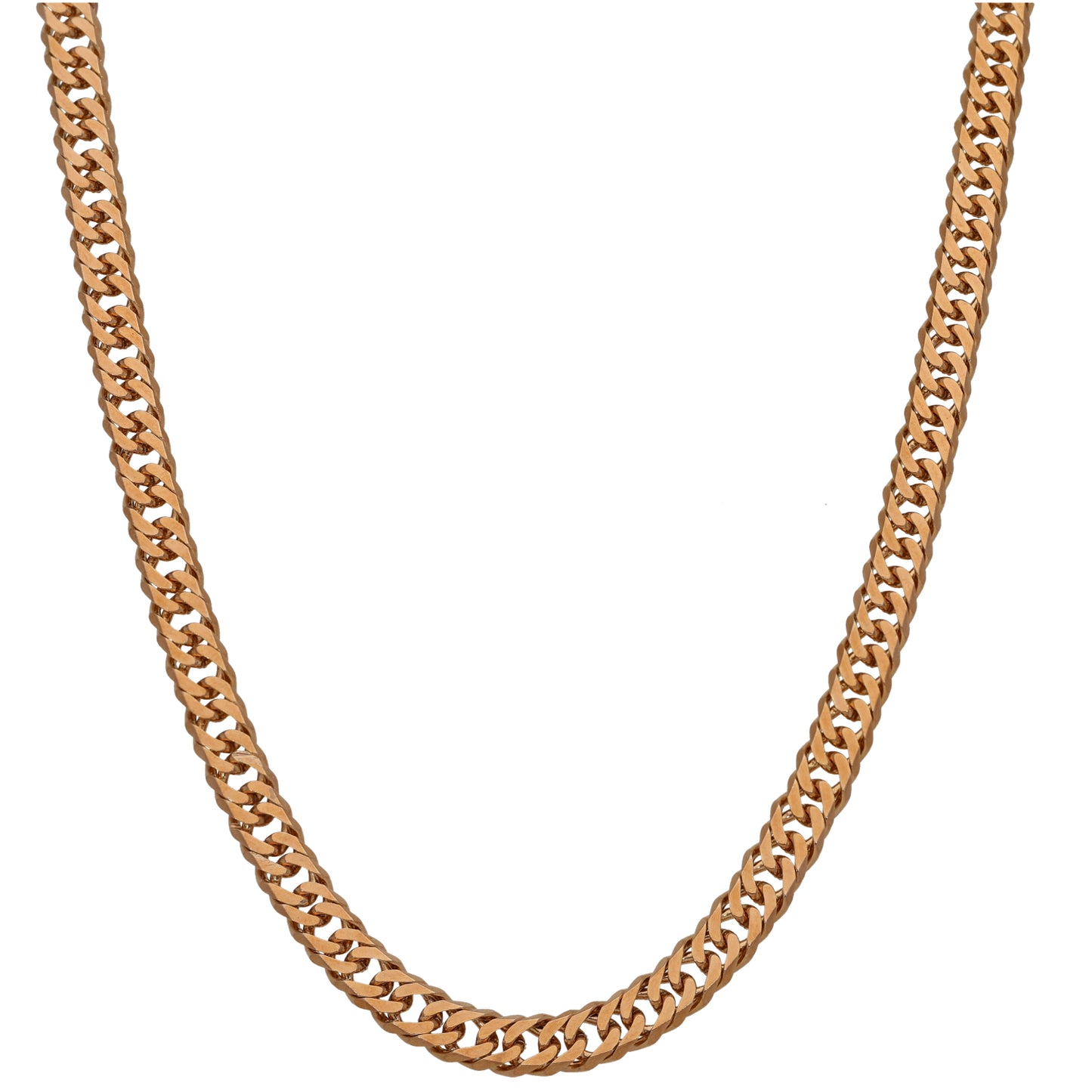 9ct Gold Double Curb Chain 24"