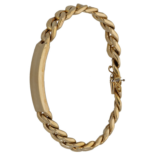 9ct Gold ID Bracelet
