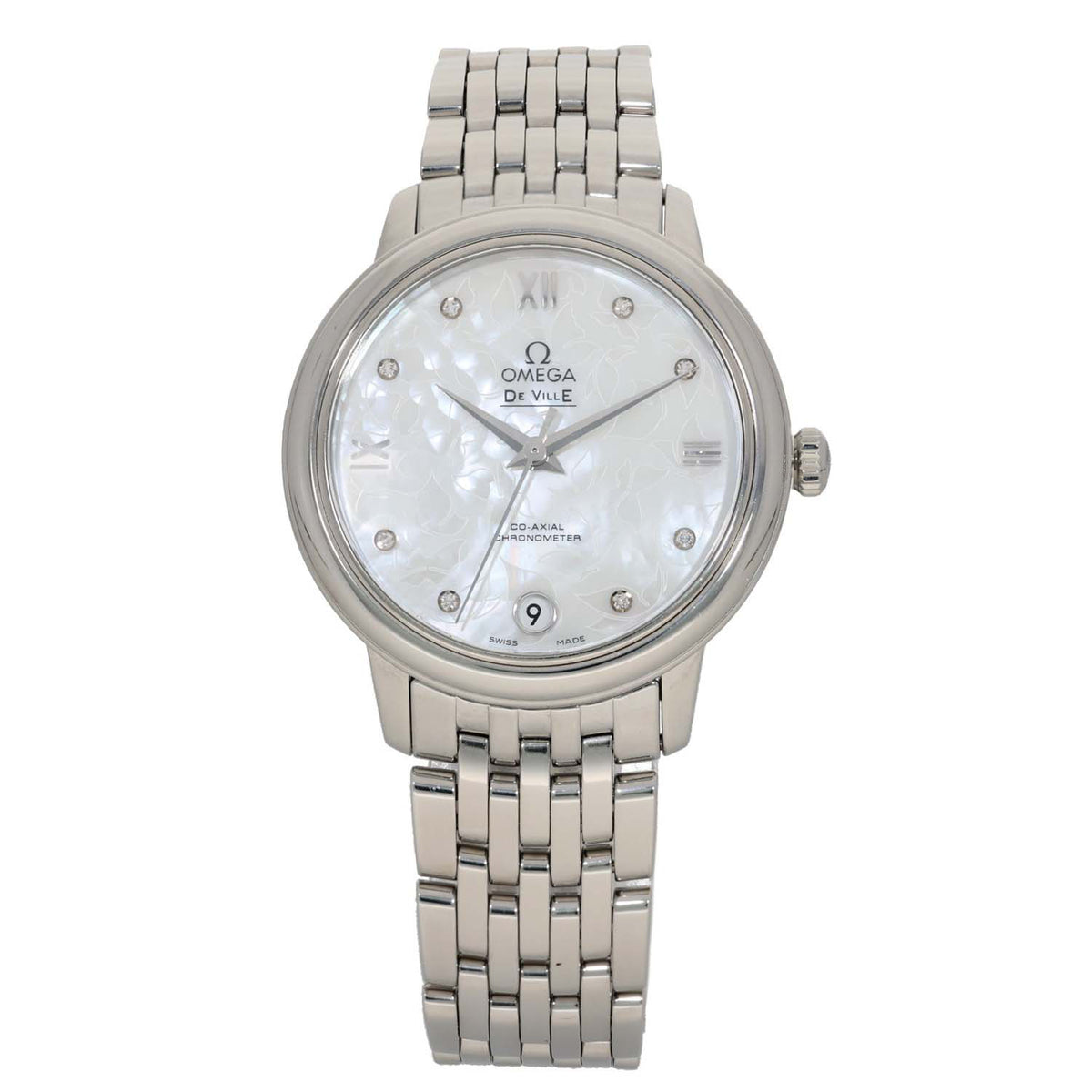 Omega De Ville Prestige Butterfly 424.10.33.20.55.001 32.7mm Stainless Steel Watch