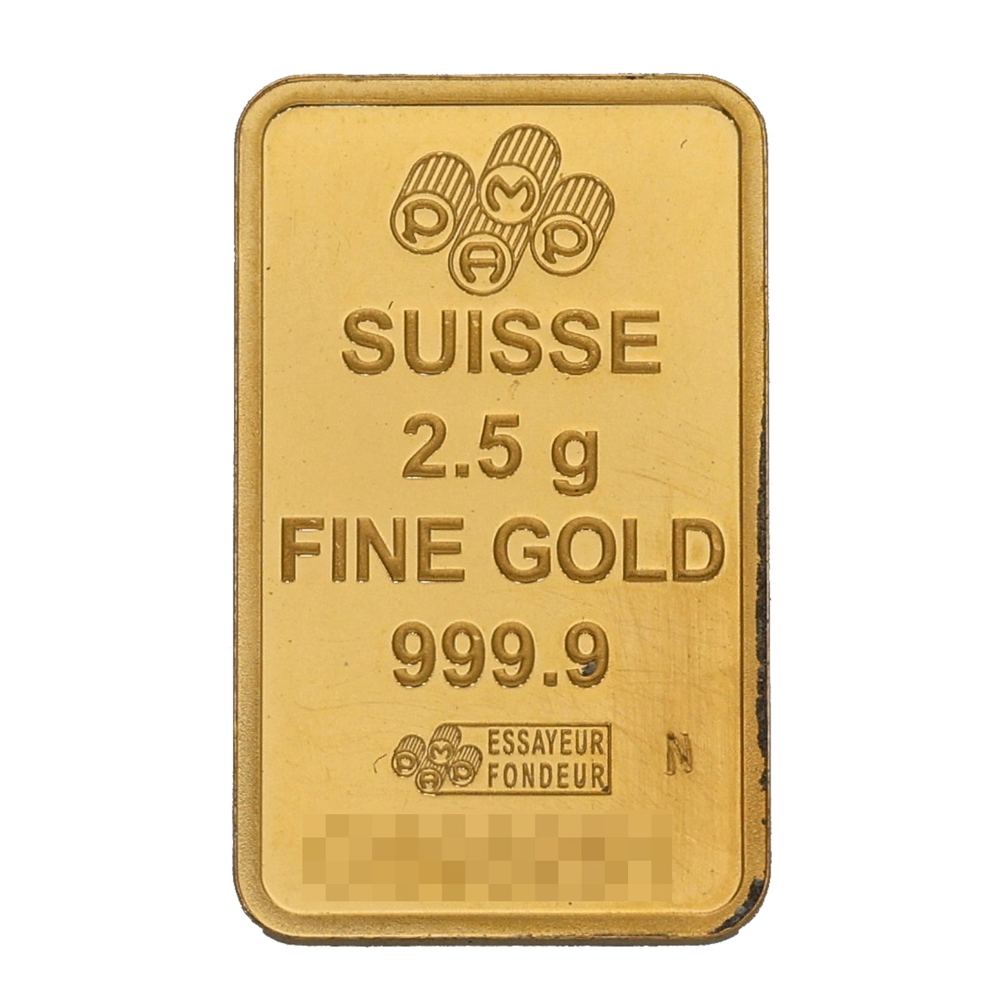 24ct 2.5g Gold Bar