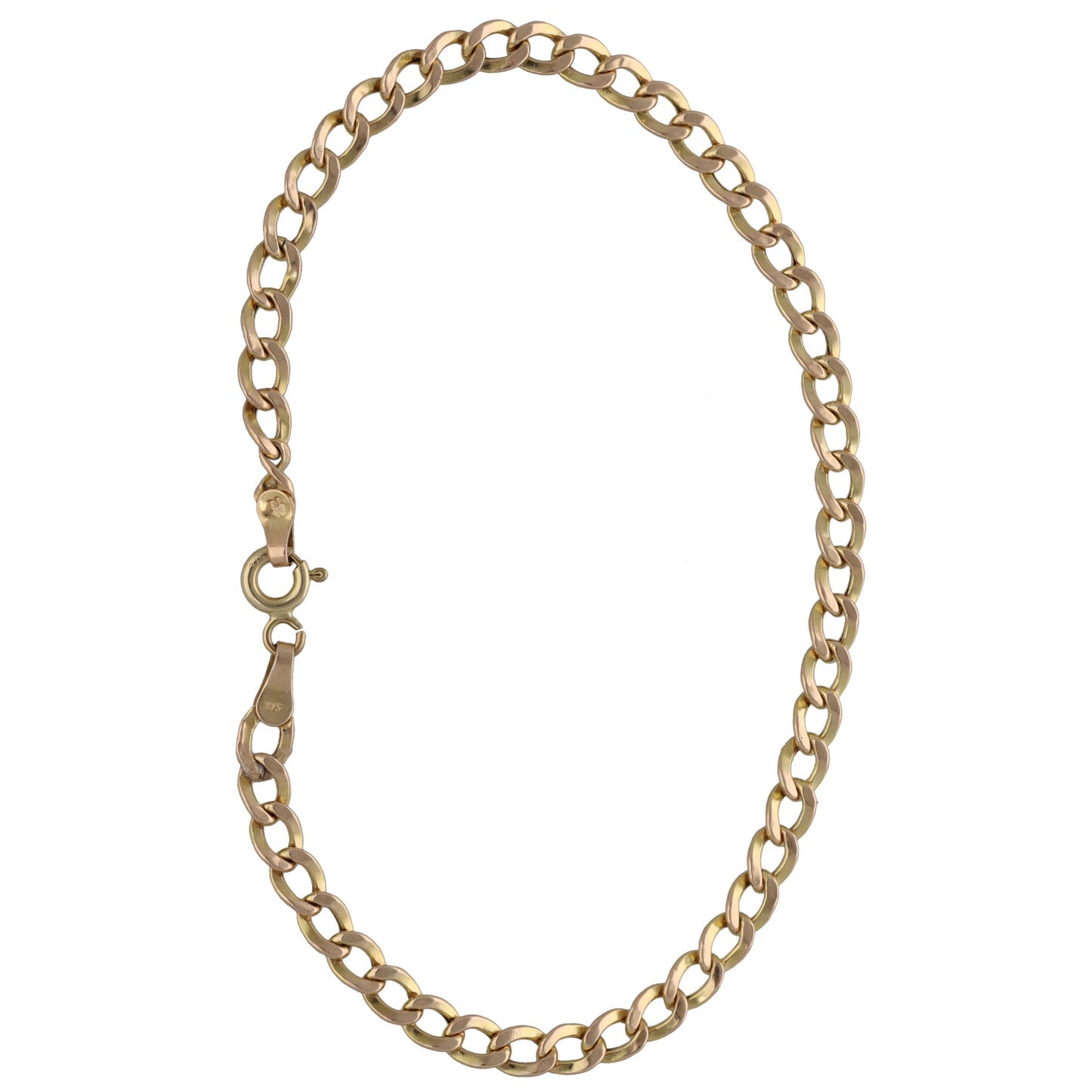 9ct Gold Curb Bracelet