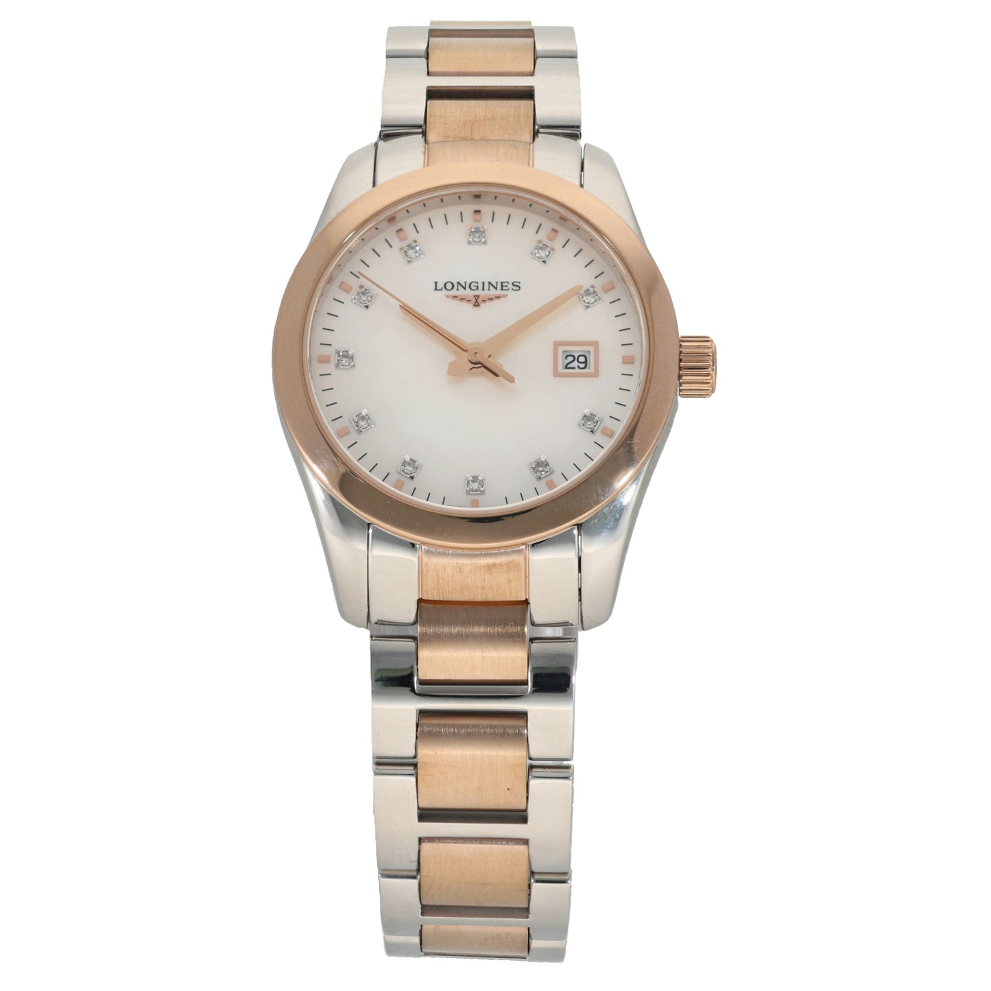 Longines Conquest Classic L2.286.3 29mm Bi-Colour Watch