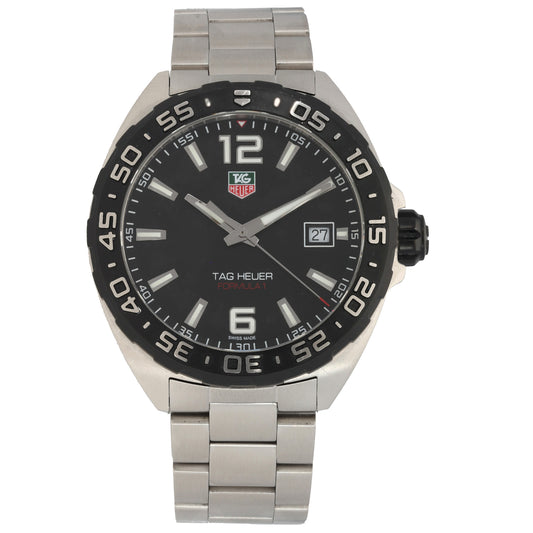 Tag Heuer Formula 1 WAZ1110 41mm Stainless Steel Watch