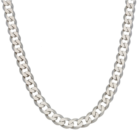 Sterling Silver Curb Chain 24"