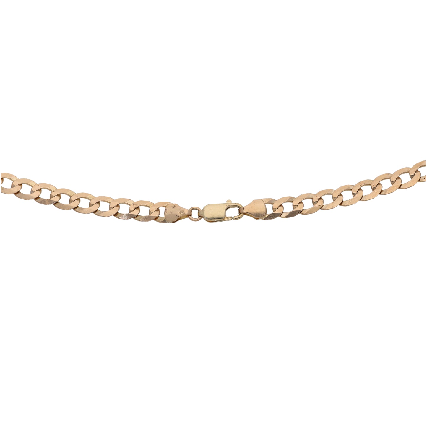 9ct Gold Curb Chain 20"