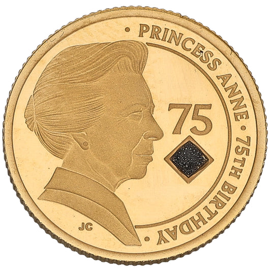 22ct Gold Princess Anne 75th Birthday Eighth Sovereign Coin 2025