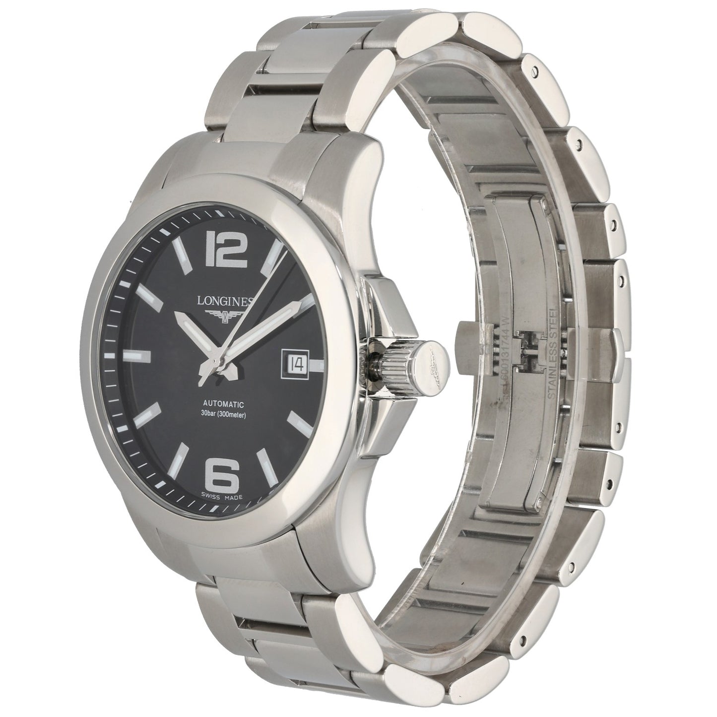 Longines Conquest L3.777.4 41mm Stainless Steel Watch