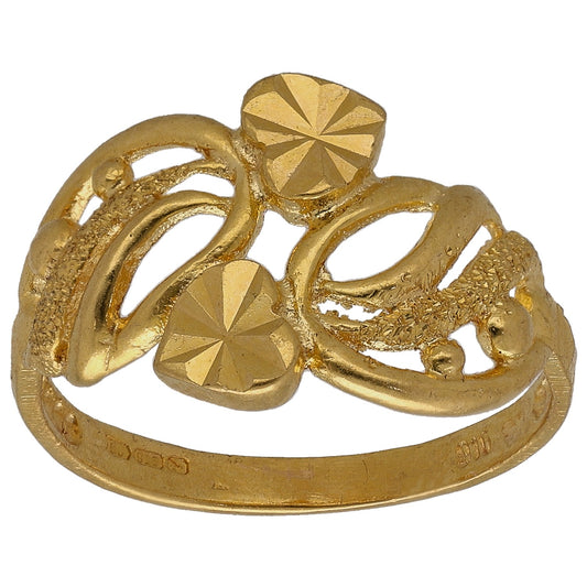 22ct Gold Alternative Ring Size M