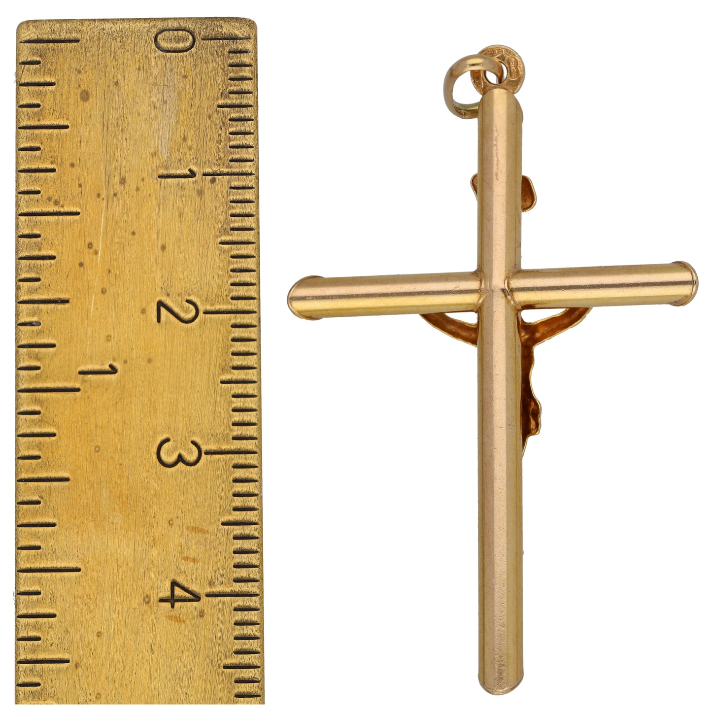 9ct Gold Crucifix Pendant