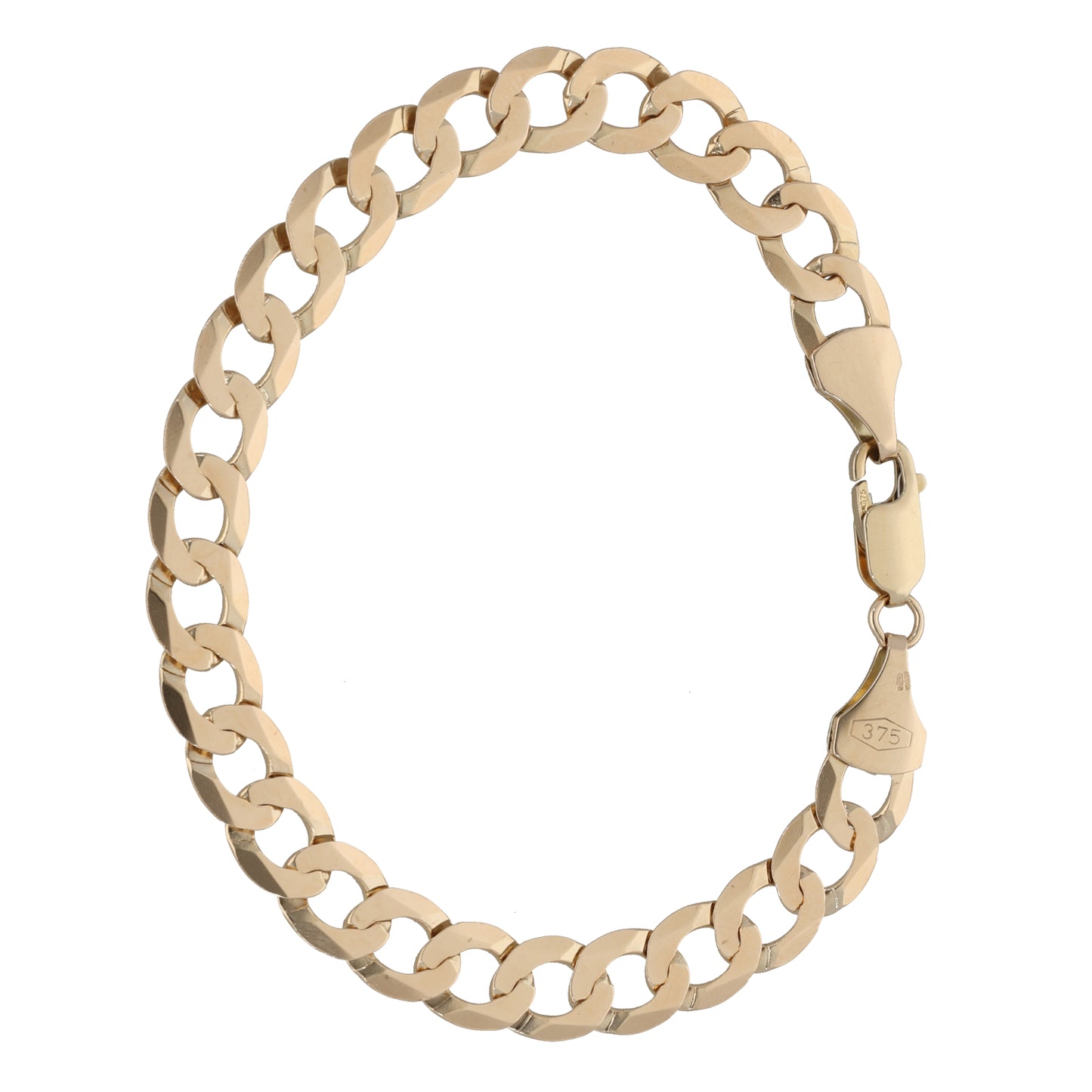 9ct Gold Curb Bracelet