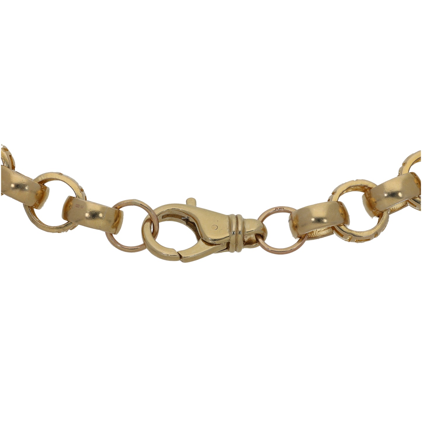 9ct Gold Belcher Chain 26"