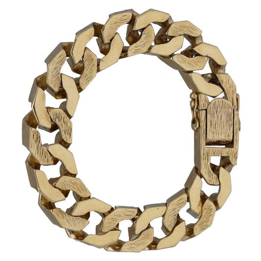 9ct Gold Curb Bracelet